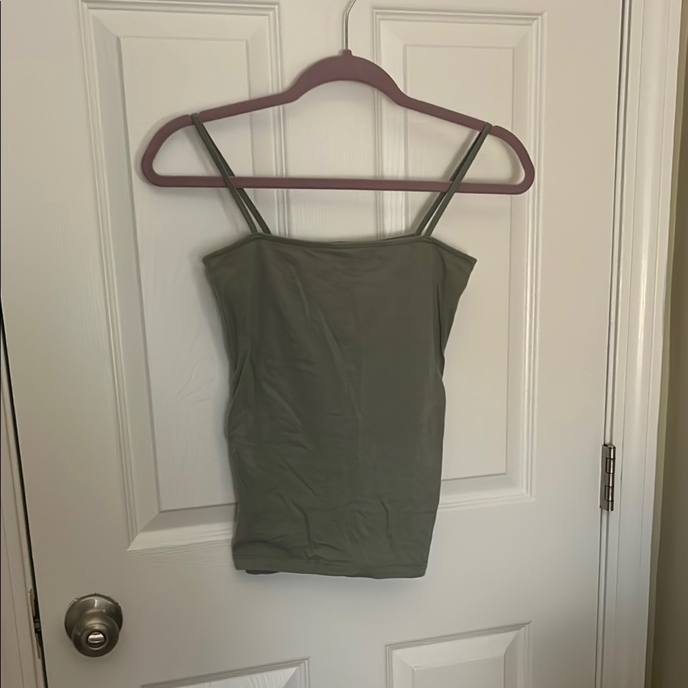 Olive Green Women's Camisole Top